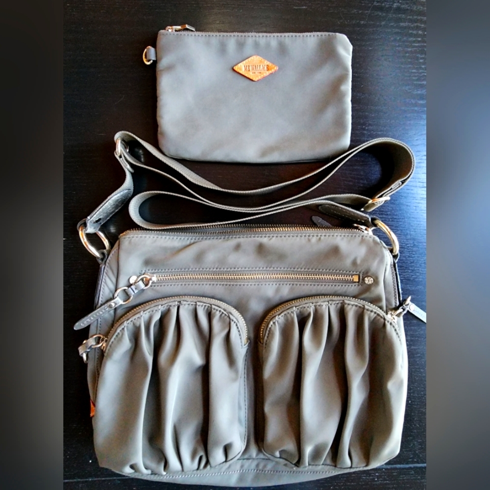 Authentic MZ Wallace Nylon Crossbody Bag